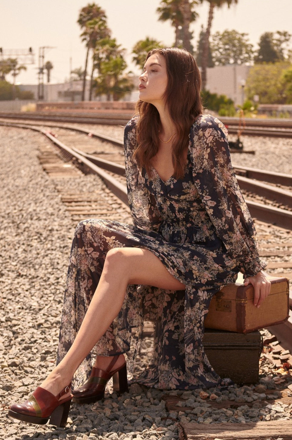 Romantic hotsell floral dress