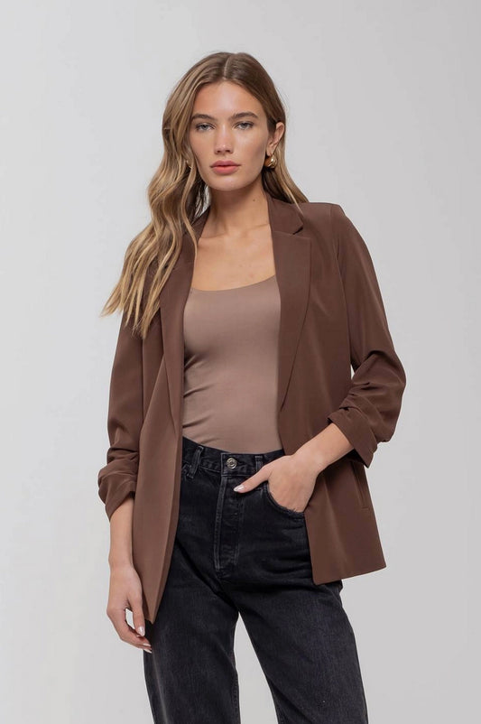 Everyday Chocolate Blazer